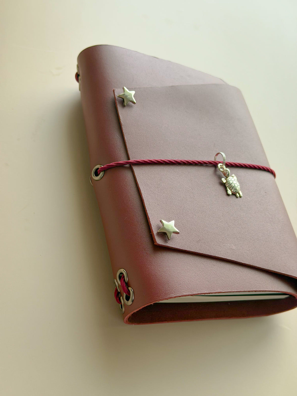 A6 Pocket Journal (Deep Red)